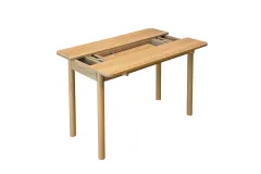 Saga Mini Açılır Mutfak Masası Karina Meşe