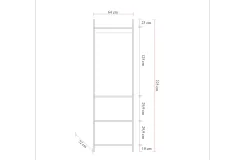 Rivo Modül -3 Atlatik Çam