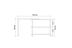 Rina Çok Amaçlı Sehpa Atlantik Çam