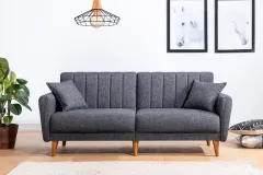 Luna Üçlü Koltuk Antrasit