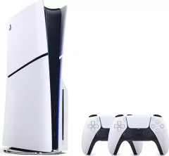 Sony Playstation 5 1 TB Slim CD Edition Oyun Konsolu + 2. PS5 Kol Beyaz