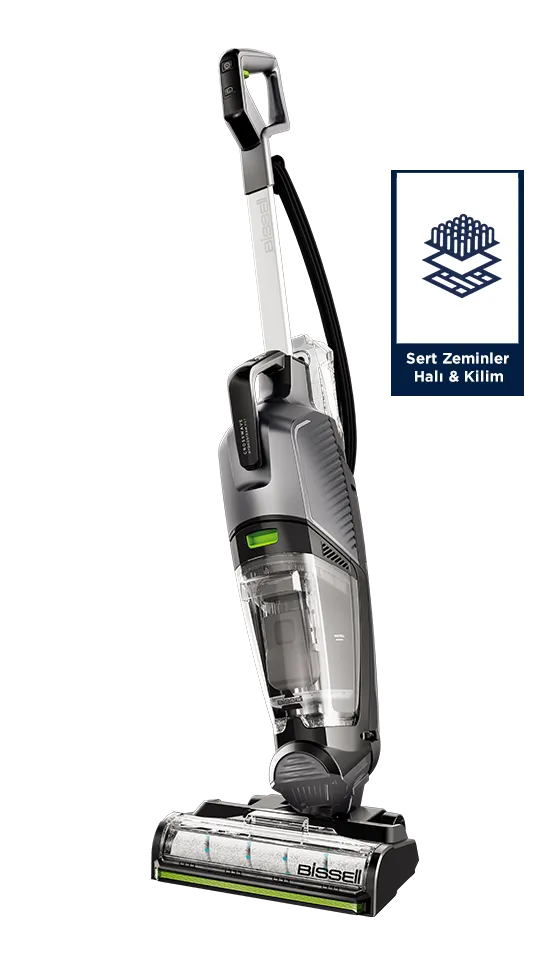 Bissell CrossWave HydroSteam Pet Select Buharlı Dikey Süpürme ve Silme Makinesi