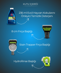 Bissell SpotClean Pet Plus Evcil Hayvanlı Evlere Özel Halı – Koltuk Yıkama ve Leke Çıkarma Makinesi