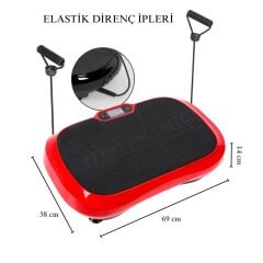 Yui VS5 Max 2D XXL Vibration Plate Titreşimli Egzersiz Aleti