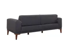 Liones Koltuk Takımı Antrasit, Ceviz Ayak