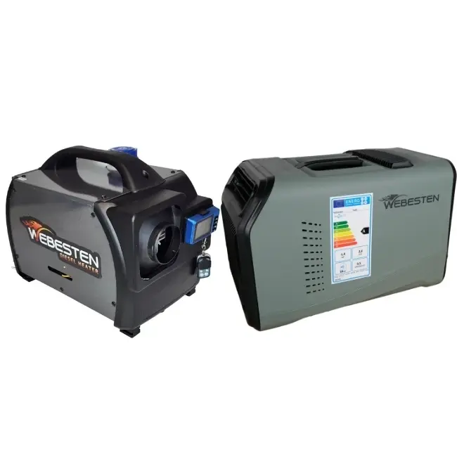 Webetsen Taşınabilir Portatif Klima + Webetsen Çanta Tipi Dizel Isıtıcı İkili Set