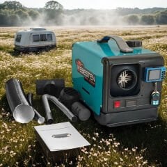 Webesten Akülü Şarjlı Taşınabilir Dizel Isıtıcı 12-24-220 V