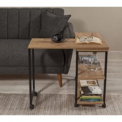 Malaga 360 Derece Dönebilen Yan Sehpa